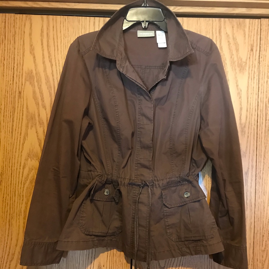 Brown Button Up Jacket!